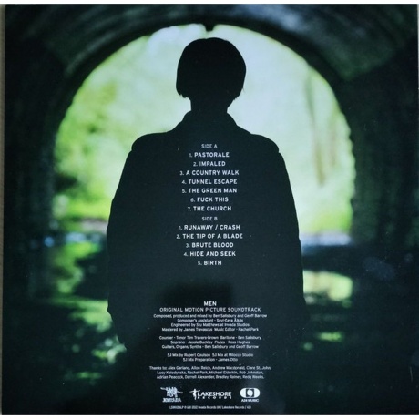 OST - Men (Geoff Barrow &amp; Ben Salisbury) (5051083182379) виниловая пластинка - фото 2
