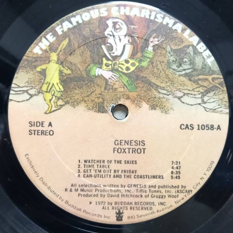 Genesis - Foxtrot (0603497896172) виниловая пластинка - фото 4