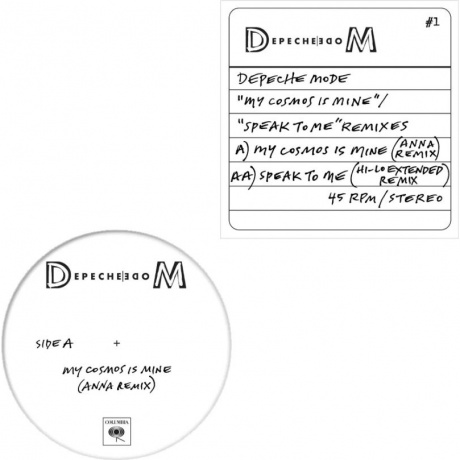 Depeche Mode - My Cosmos Is Mine Speak To Me V12 0196588481611 виниловая пластинка 4701₽