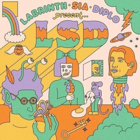 Labrinth; Sia; Diplo - LSD (coloured) (0198028045919) виниловая пластинка - фото 1