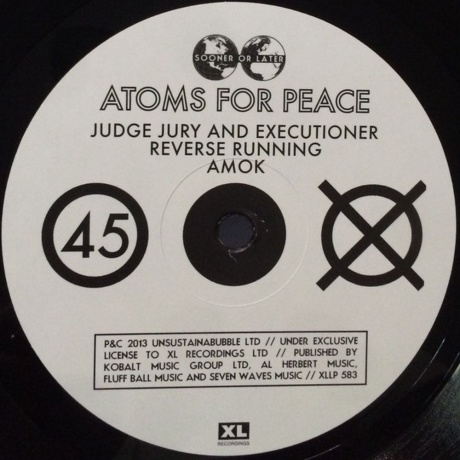 Atoms For Peace - Amok (0634904158316) виниловая пластинка - фото 5