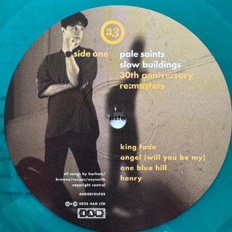 Pale Saints - Slow Buildings (coloured) (0191400081017) виниловая пластинка - фото 2