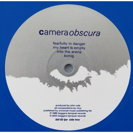Nico - Camera Obscura (coloured) (0607618928216) виниловая пластинка - фото 3