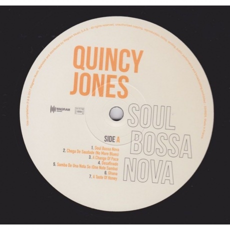 Quincy Jones - Soul Bossa Nova (3596973499264) виниловая пластинка - фото 3