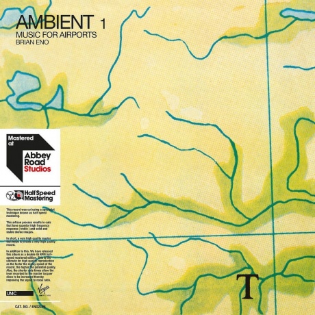 

Brian Eno - Ambient 1: Music For Airports (Halfspeed) (45 Rpm) (0602567750475) виниловая пластинка