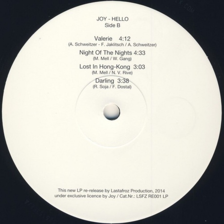 Joy - Hello! (7099981000010) виниловая пластинка - фото 4