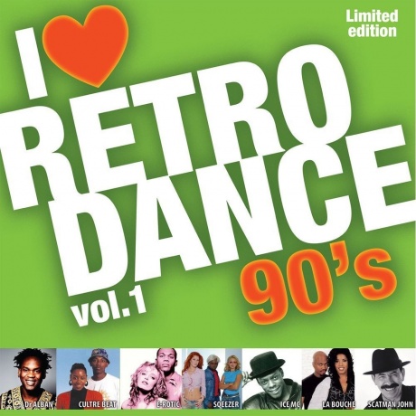 

Various Artists - I Love Retro Dance 90S Vol.1 (5889920210080) виниловая пластинка