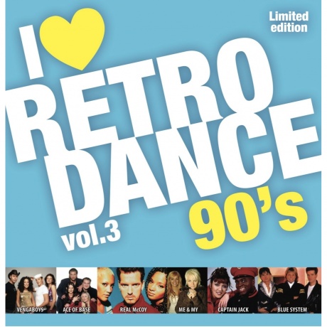 

Various Artists - I Love Retro Dance 90S Vol.3 (5889920210127) виниловая пластинка