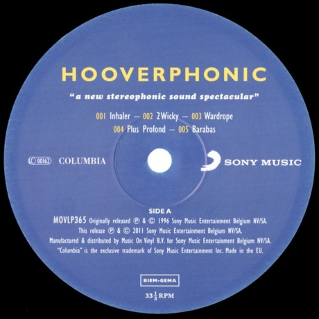 Hooverphonic - A New Stereophonic Sound Spectacular (8713748982409) виниловая пластинка - фото 3
