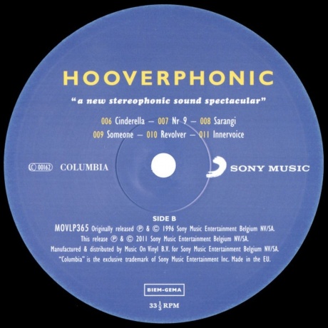 Hooverphonic - A New Stereophonic Sound Spectacular (8713748982409) виниловая пластинка - фото 4