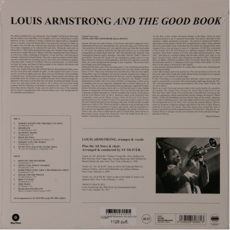 Louis Armstrong - And The Good Book (8436028698813) виниловая пластинка - фото 2