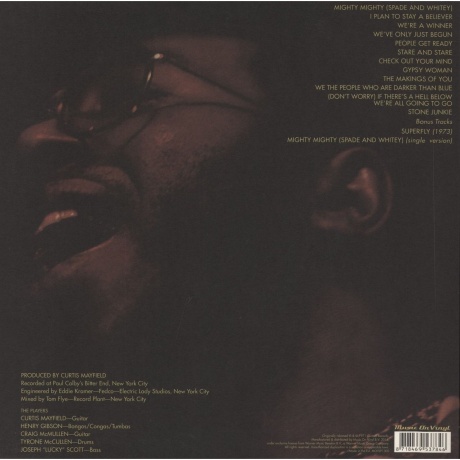 Curtis Mayfield - Curtis/Live! (8718469537846) виниловая пластинка - фото 2
