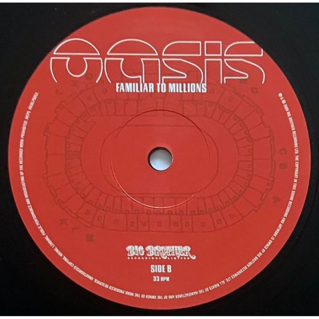 Oasis - Familiar To Millions (25Th Anniversary) (5051961005059) виниловая пластинка - фото 3