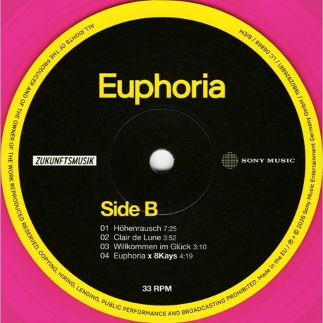 Schiller - Euphoria (Neonpink + Curacao) (0198029268812) виниловая пластинка - фото 4