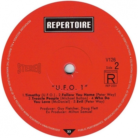 Ufo - Ufo 1 (4009910223116) виниловая пластинка - фото 4