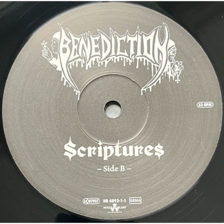 Benediction - Scriptures (0727361489212) виниловая пластинка - фото 5