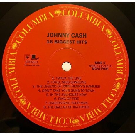 Johnny Cash - 16 Biggest Hits (8869733570196) виниловая пластинка - фото 3