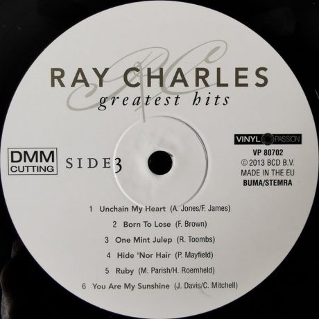 Ray Charles - 24 Greatest Hits (8712177062270) виниловая пластинка - фото 5