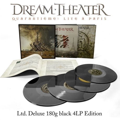 Dream Theater - Quarantieme: Live A Paris (0198029543810) виниловая пластинка - фото 2