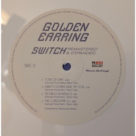Golden Earring - Switch (8719262039346) виниловая пластинка - фото 5