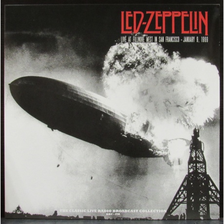 

Led Zeppelin - Live At The Fillmore West, In San Francisco 1969 (coloured) (9003829977455) виниловая пластинка