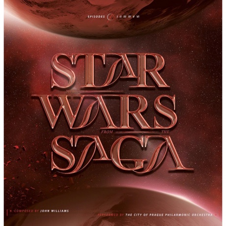 

OST - Music From The Star Wars Saga. Episodes I, II, III, IV, V, VI (John Williams) (coloured) (3760370268314) виниловая пластинка