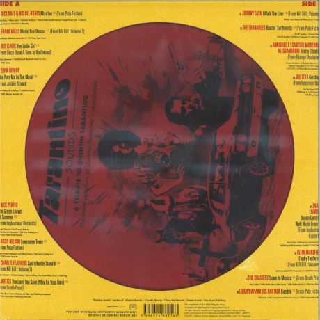 Various Artists - Tarantino Sounds (picture) (3596974889163) виниловая пластинка - фото 2