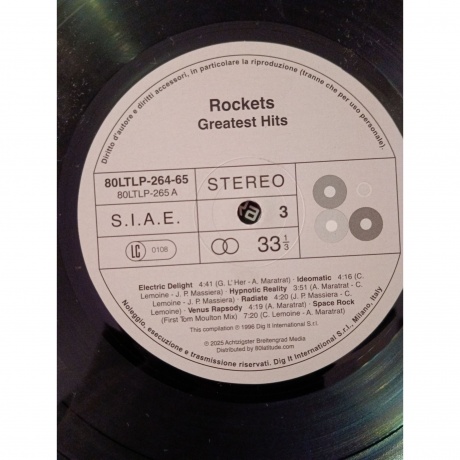 Rockets - Greatest Hits (2Lp) (4409514302642) виниловая пластинка - фото 3