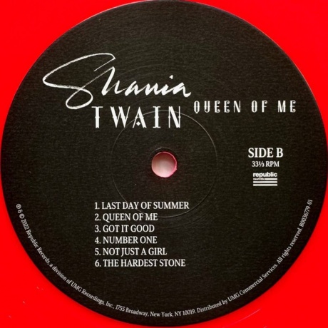 Shania Twain - Queen Of Me (coloured) (0602448616166) виниловая пластинка - фото 3