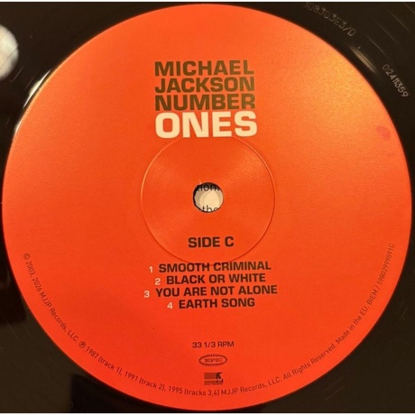 Michael Jackson - Number Ones (0198029995916) виниловая пластинка - фото 6