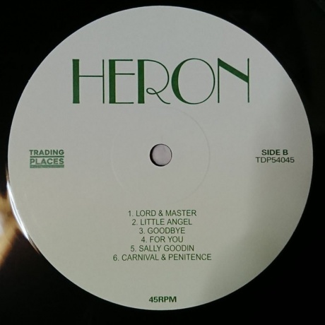 Heron - Heron (5060672880459) виниловая пластинка - фото 3