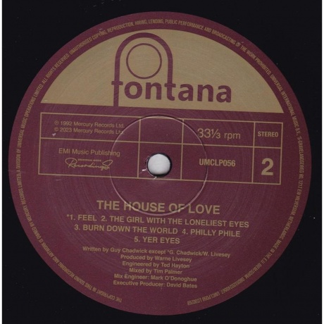 The House Of Love - Babe Rainbow (0805520240567) виниловая пластинка - фото 4