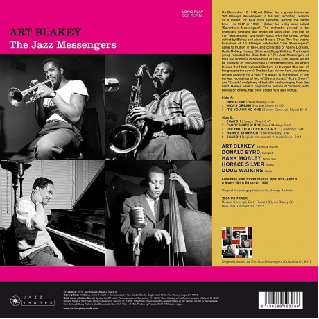Art Blakey - The Jazz Messengers (8436569193266) виниловая пластинка - фото 2