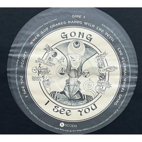 Gong - I See You (0802644825014) виниловая пластинка - фото 4