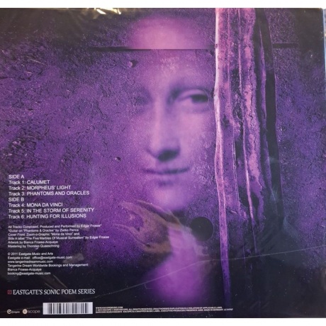 Tangerine Dream - Mona Da Vinci (0802644822815) виниловая пластинка - фото 3