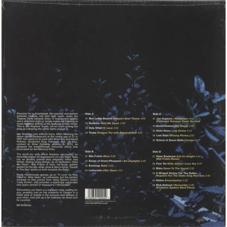 Jon Hopkins - Late Night Tales (5060391090252) виниловая пластинка - фото 2