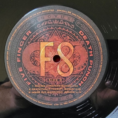 Five Finger Death Punch - F8 (0849320060215) виниловая пластинка - фото 7