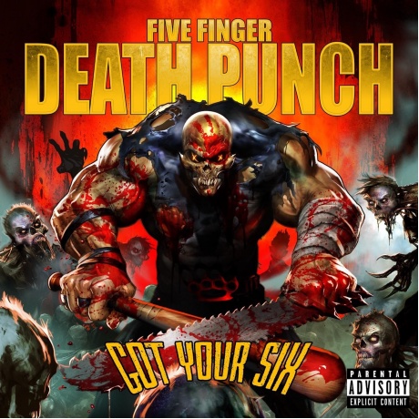 Five Finger Death Punch - Got Your Six (coloured) (0846070045714) виниловая пластинка