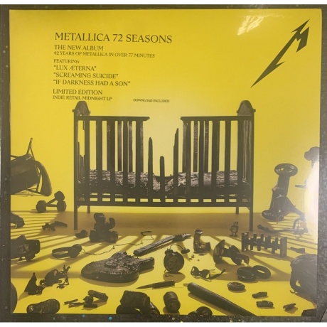 Metallica - 72 Seasons (coloured) (0810083961118) виниловая пластинка - фото 3