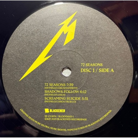 Metallica - 72 Seasons (coloured) (0810083961118) виниловая пластинка - фото 5