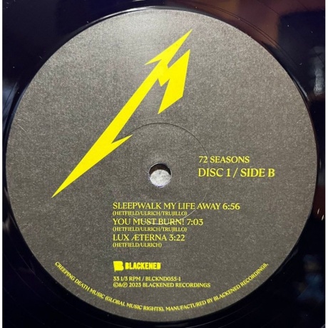 Metallica - 72 Seasons (coloured) (0810083961118) виниловая пластинка - фото 6