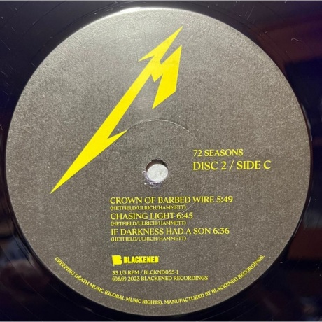 Metallica - 72 Seasons (coloured) (0810083961118) виниловая пластинка - фото 7