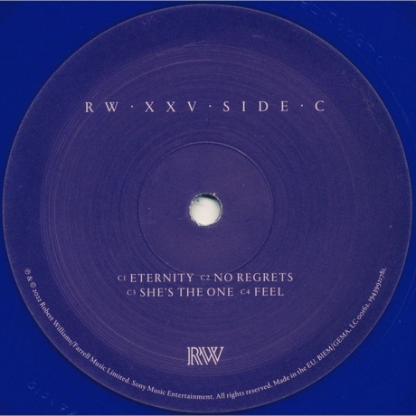 Robbie Williams - XXV (coloured) (0194399218518) виниловая пластинка - фото 5