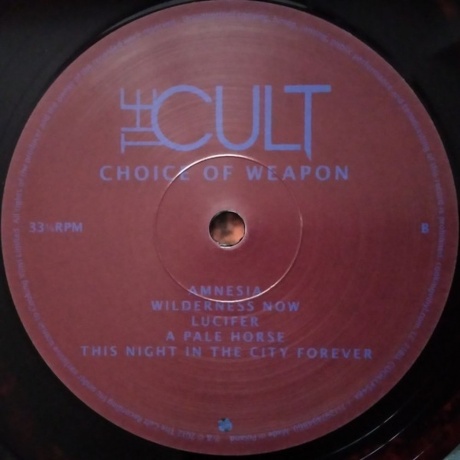 The Cult - Choice Of Weapon (coloured) (0711297494860) виниловая пластинка - фото 5
