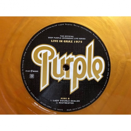Deep Purple - Graz 1975 (Red / Gold) (4029759169116) виниловая пластинка - фото 5