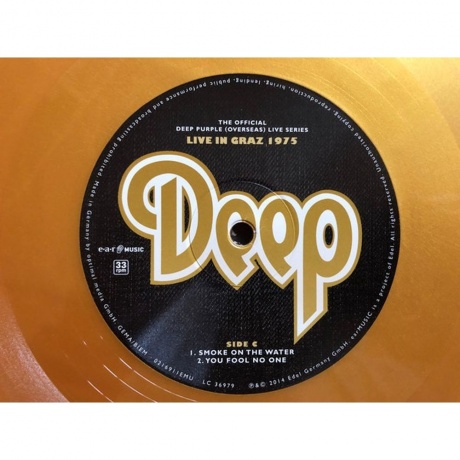 Deep Purple - Graz 1975 (Red / Gold) (4029759169116) виниловая пластинка - фото 6