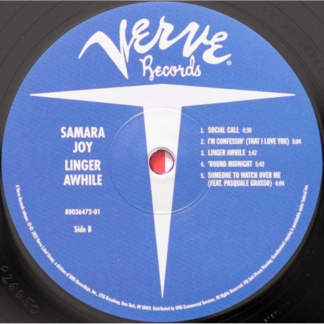 Samara Joy - Linger Awhile (0602448266507) виниловая пластинка - фото 4