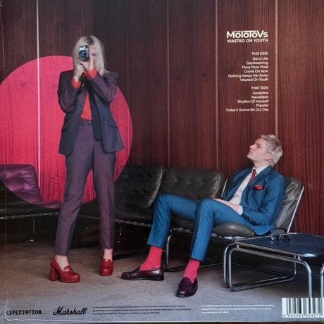 Molotovs - Wasted On Youth (Blue) (5030463653272) виниловая пластинка - фото 3