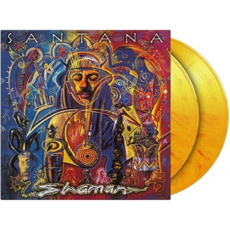 Santana - Shaman (coloured) (8719262032187) виниловая пластинка - фото 1