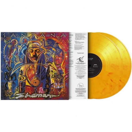 Santana - Shaman (coloured) (8719262032187) виниловая пластинка - фото 2
